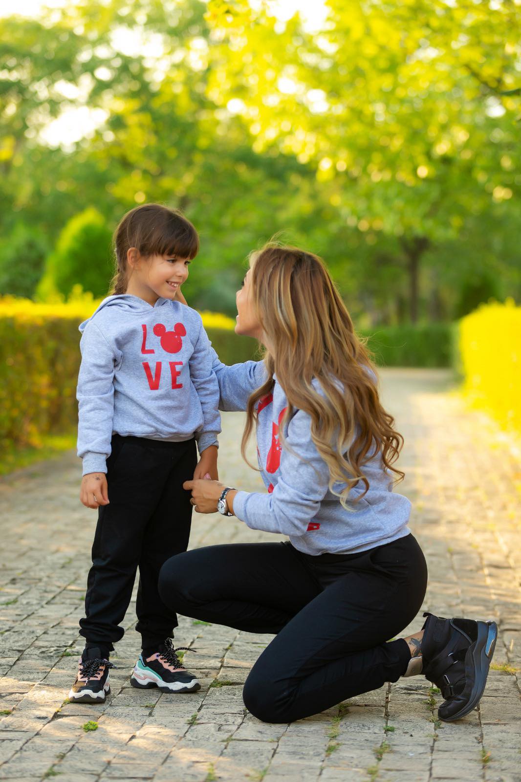 Set 2 Treninguri Mommy & Me - LOVE