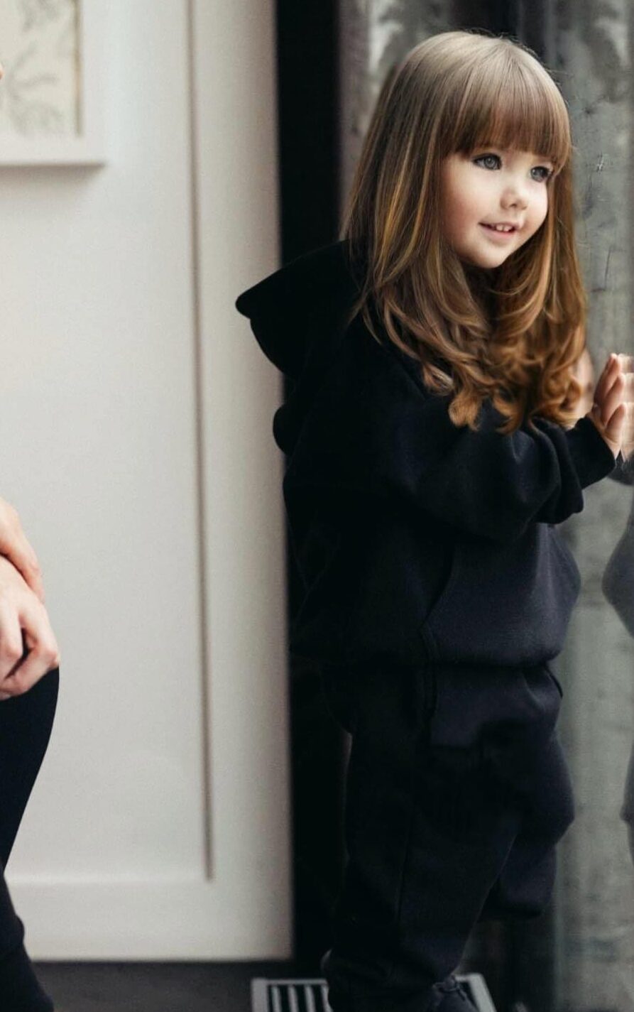 Set Treninguri Mommy & Mini Me "Oversize Black"