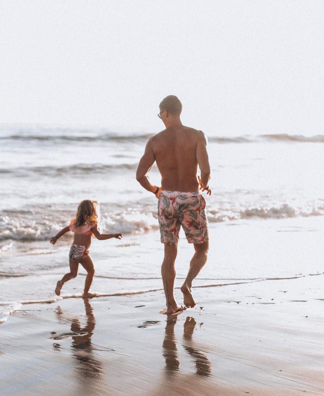 Set Costume de Baie Asortate de Familie - Summer Leaf
