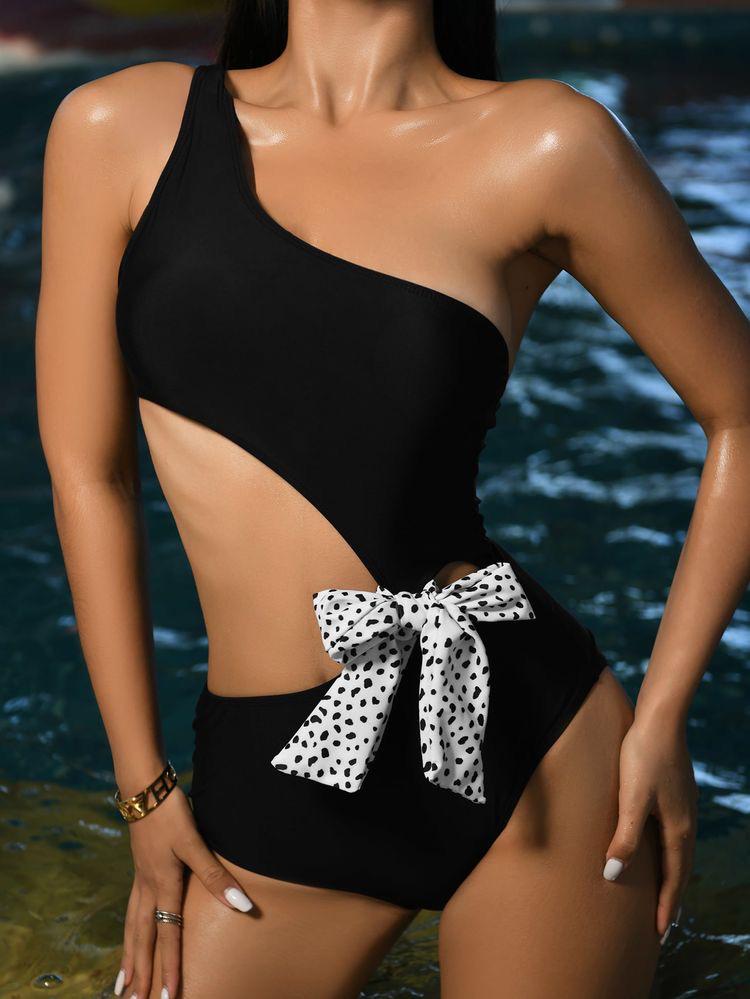 Set Costume de Baie Asortate Mama Fiica - Model Intreg cu Funda