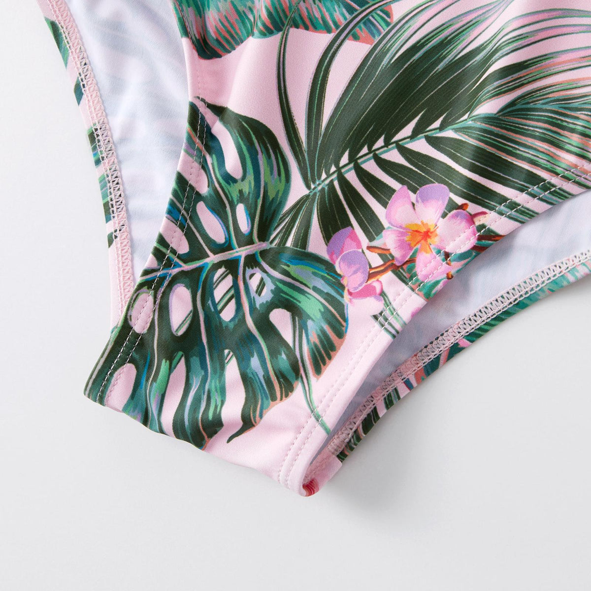 Set Costume de Baie Asortate de Familie - Summer Leaf