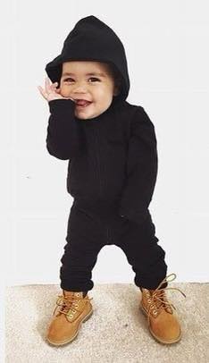 Set Treninguri Mommy & Mini Me "Oversize Black"