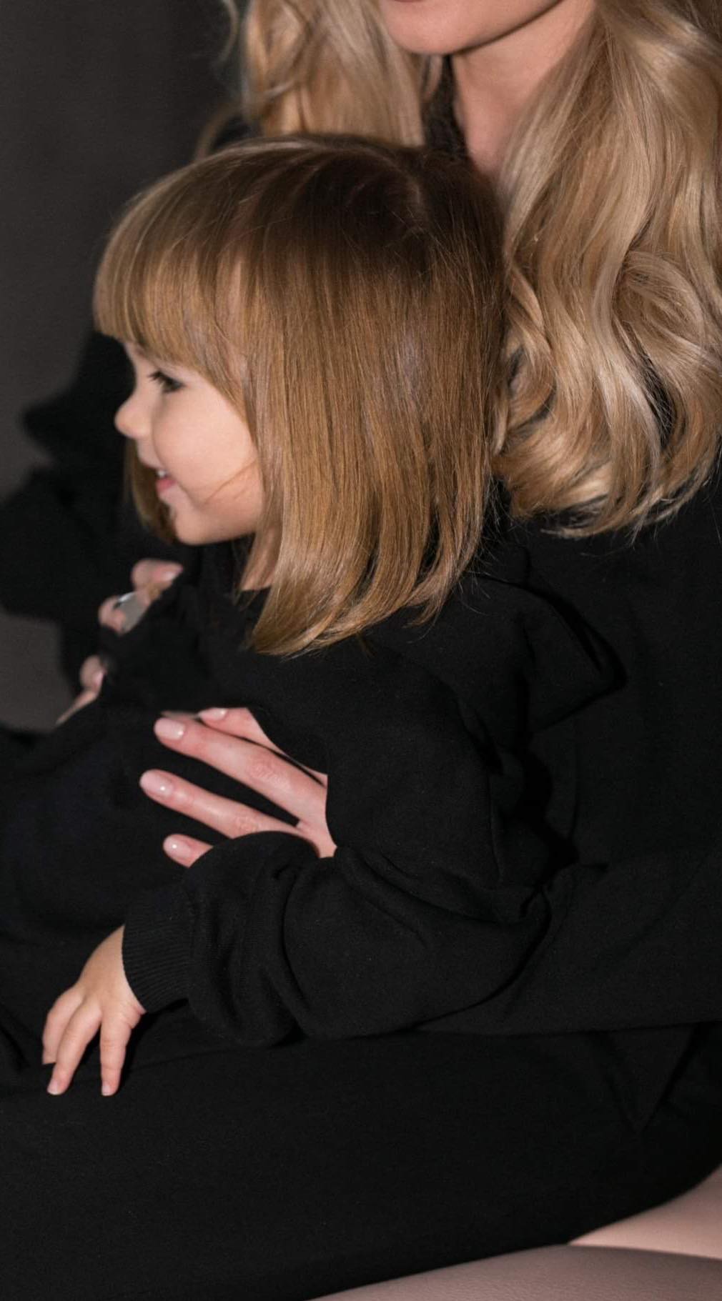 Set Treninguri Mommy & Mini Me "Oversize Black"