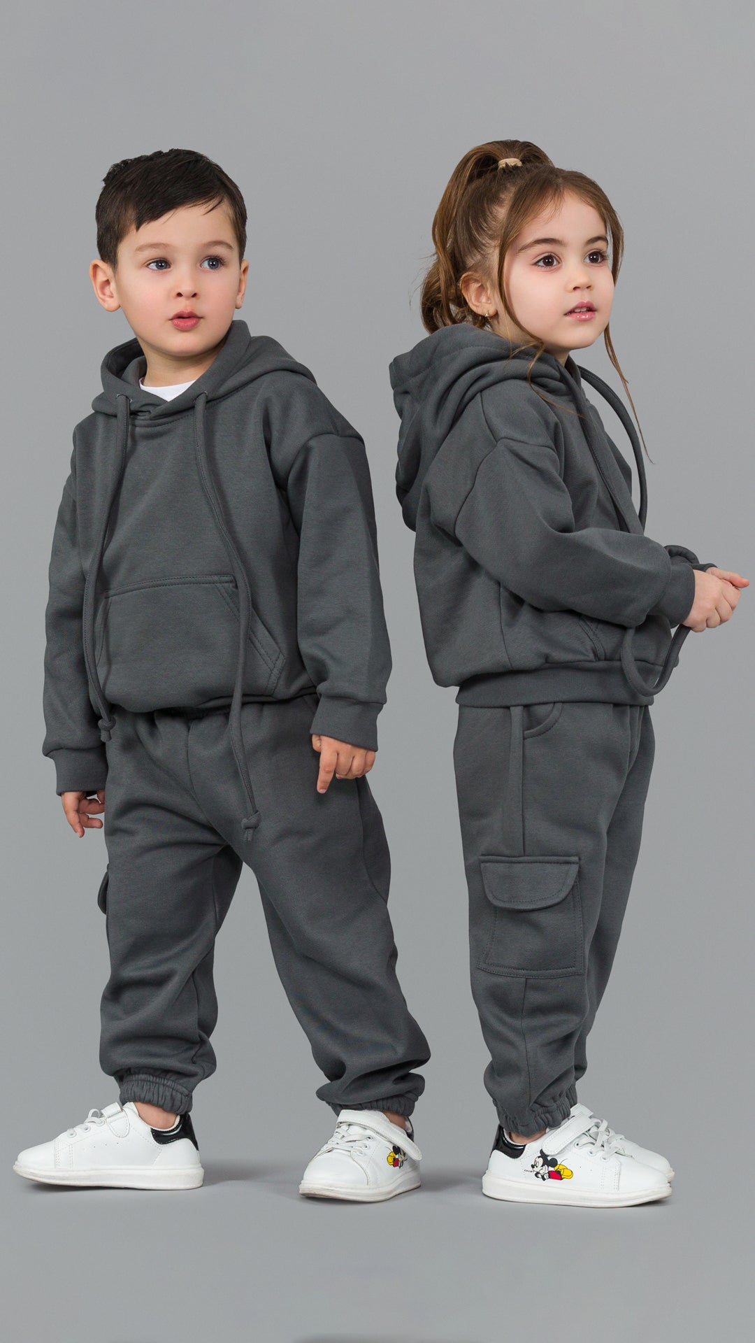 Set treninguri de familie gri - Graphite
