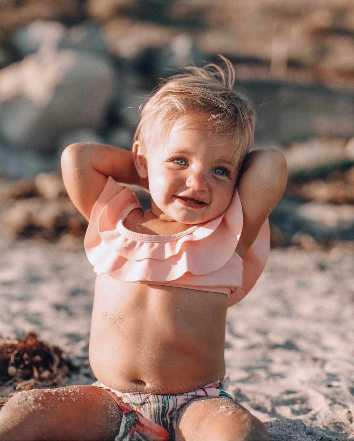 Set Costume de Baie Asortate de Familie - Summer Leaf