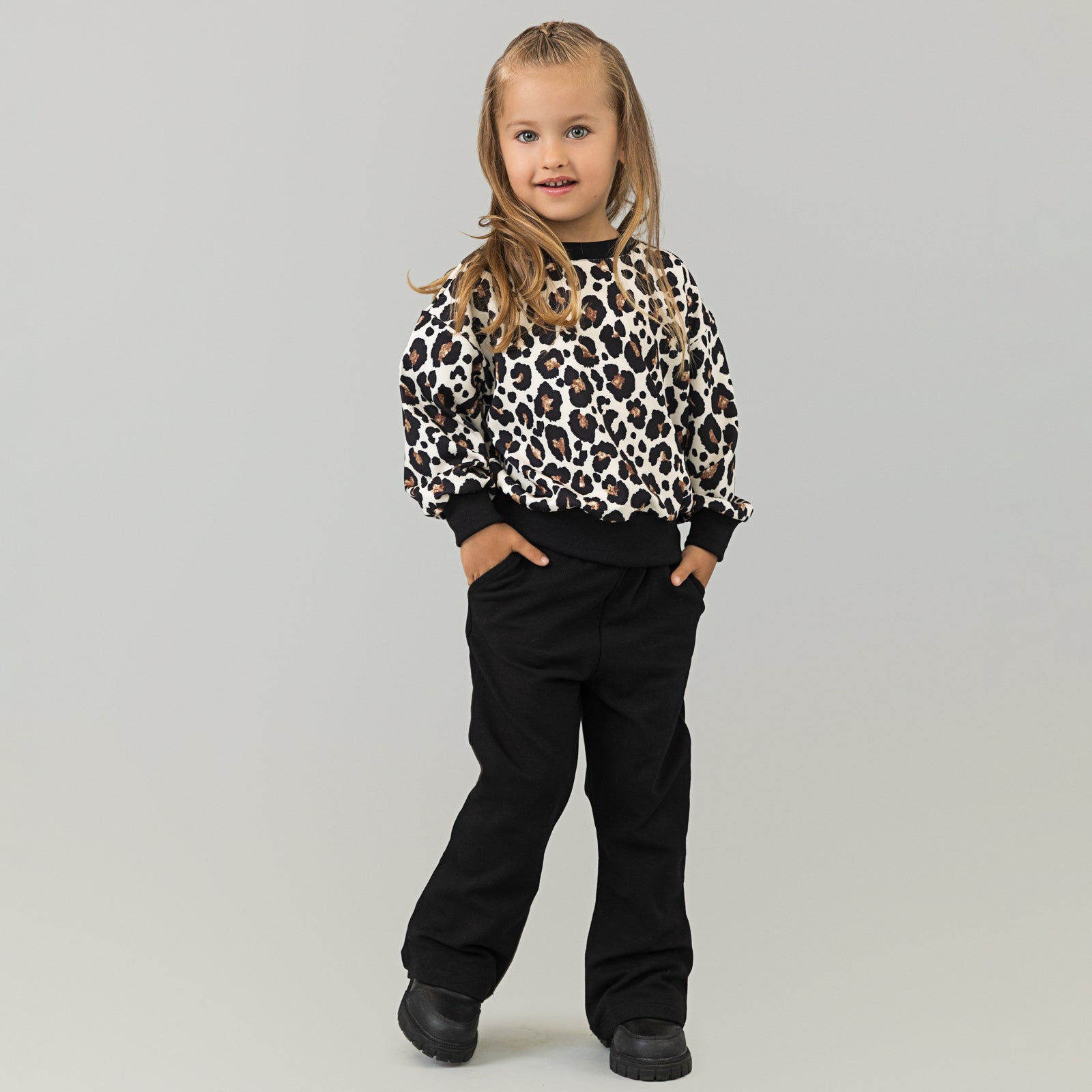 Trening fete cu animal print