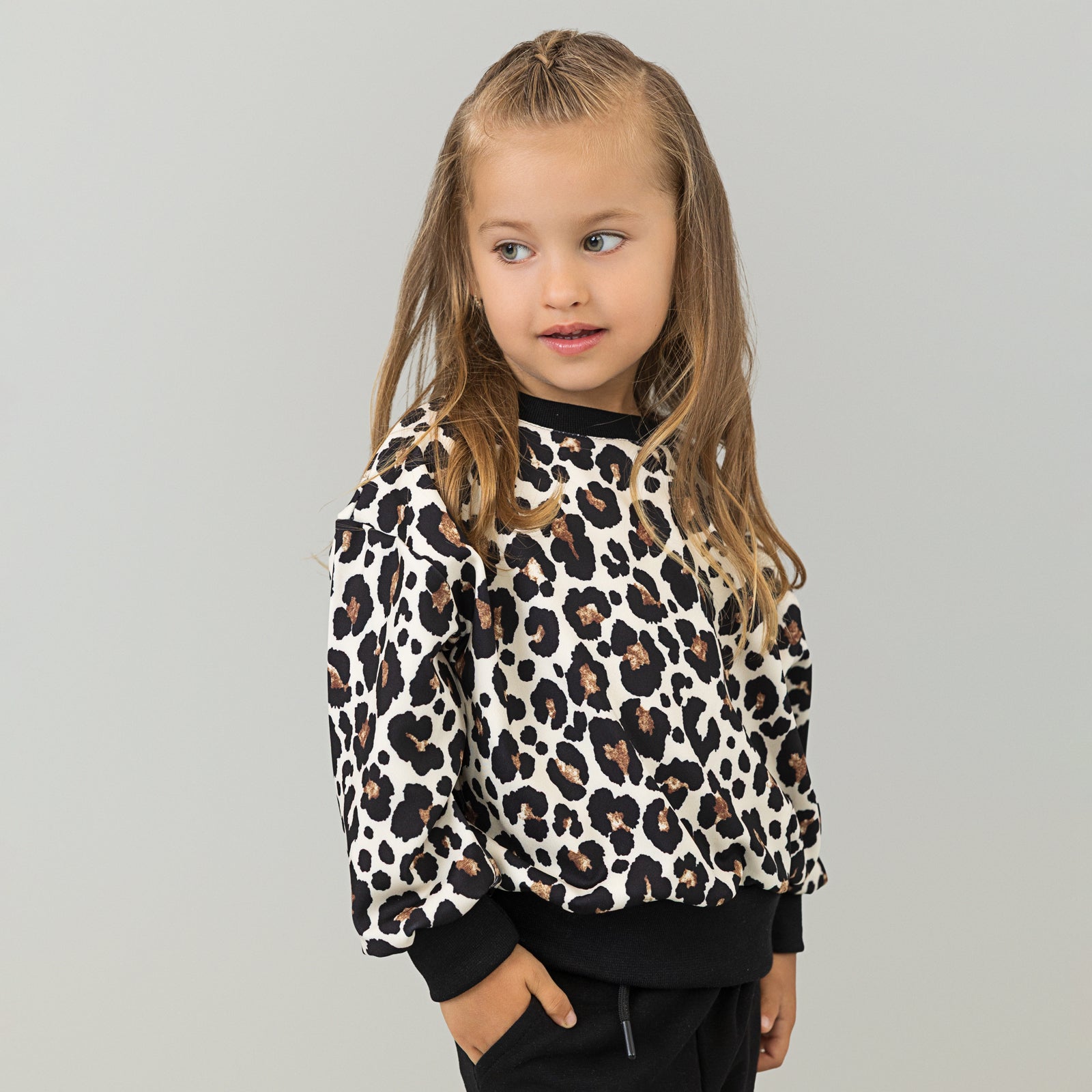 Trening fete cu animal print