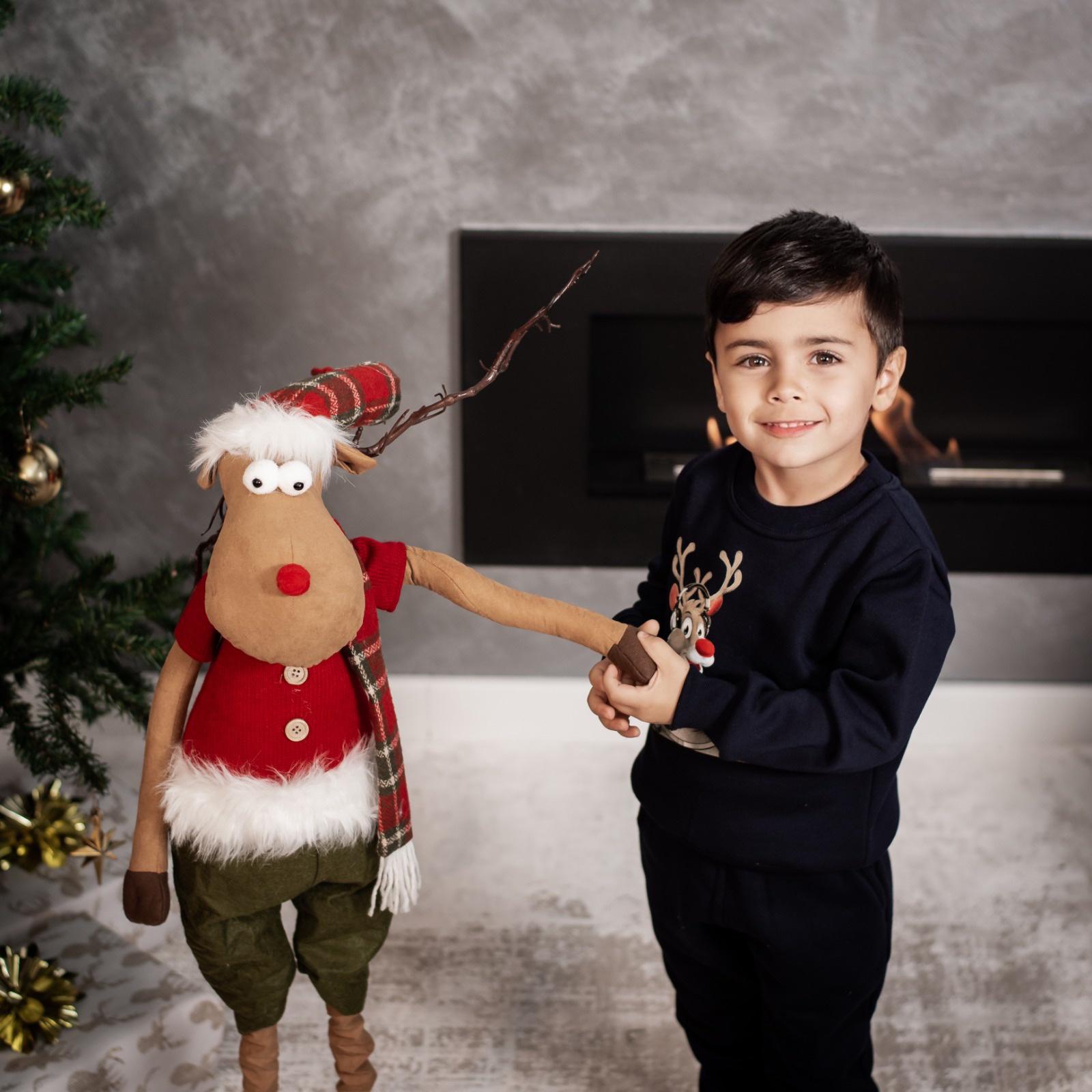 Set Treninguri de familie de Craciun – „Dj Rudolph” - Bleumarin