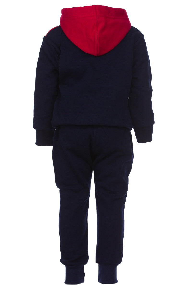 Set Treninguri Family – Bleumarin cu Placute Rosii