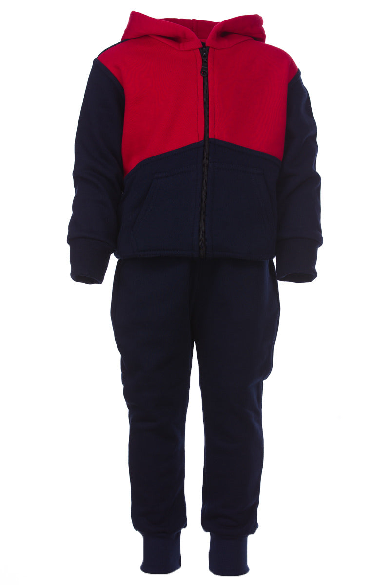Set Treninguri Family – Bleumarin cu Placute Rosii
