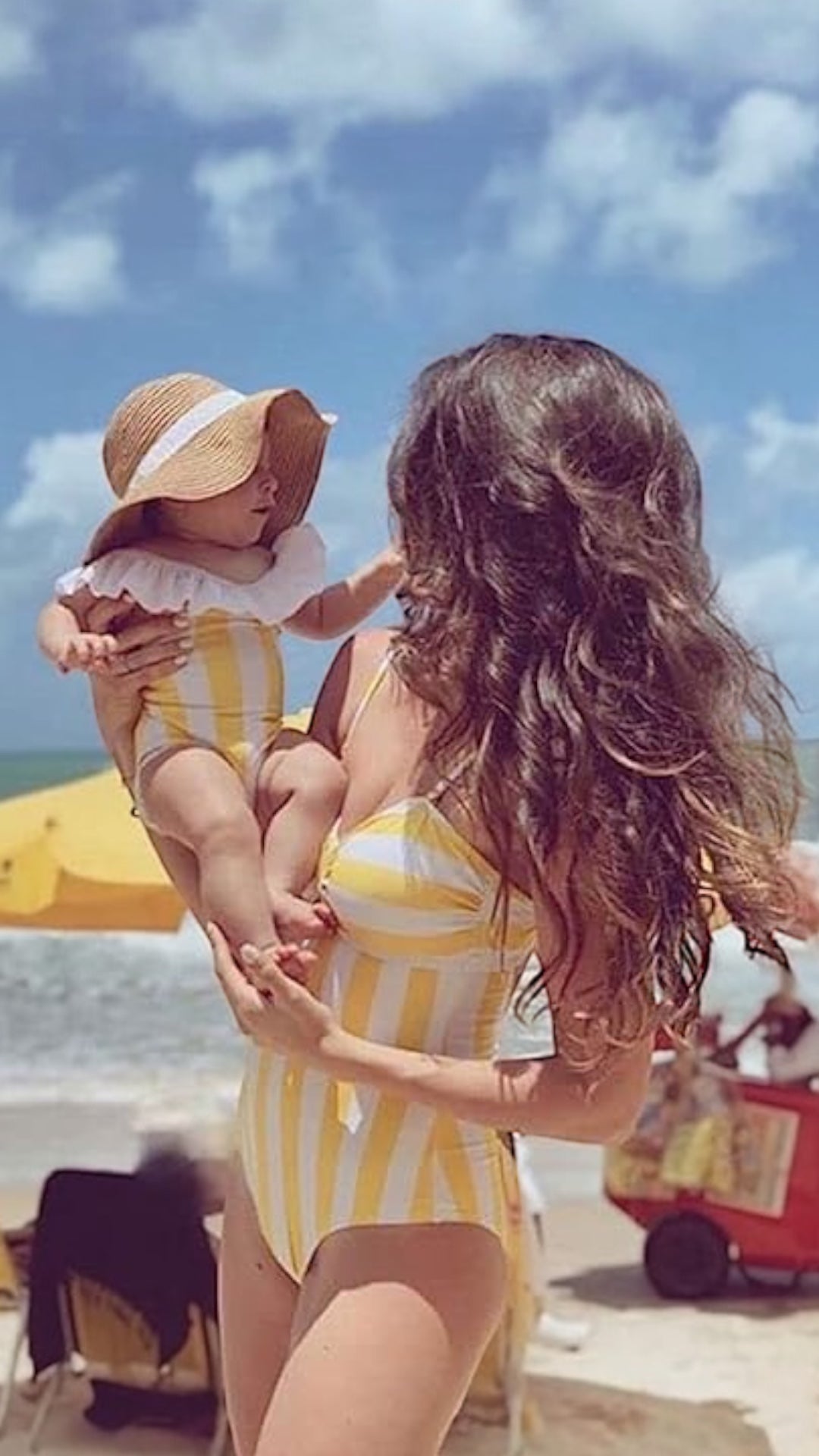 Set Costume de Baie Asortate de Familie - Island Vibes