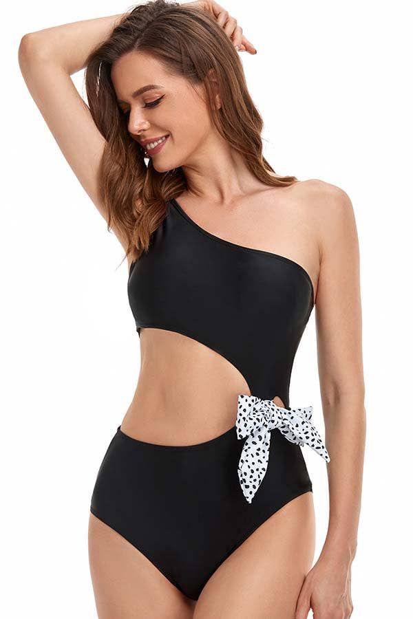 Set Costume de Baie Asortate Mama Fiica - Model Intreg cu Funda