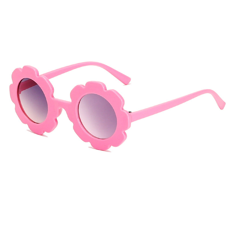 Ochelari de soare fete roz cu accesoriu funda supradimensionata